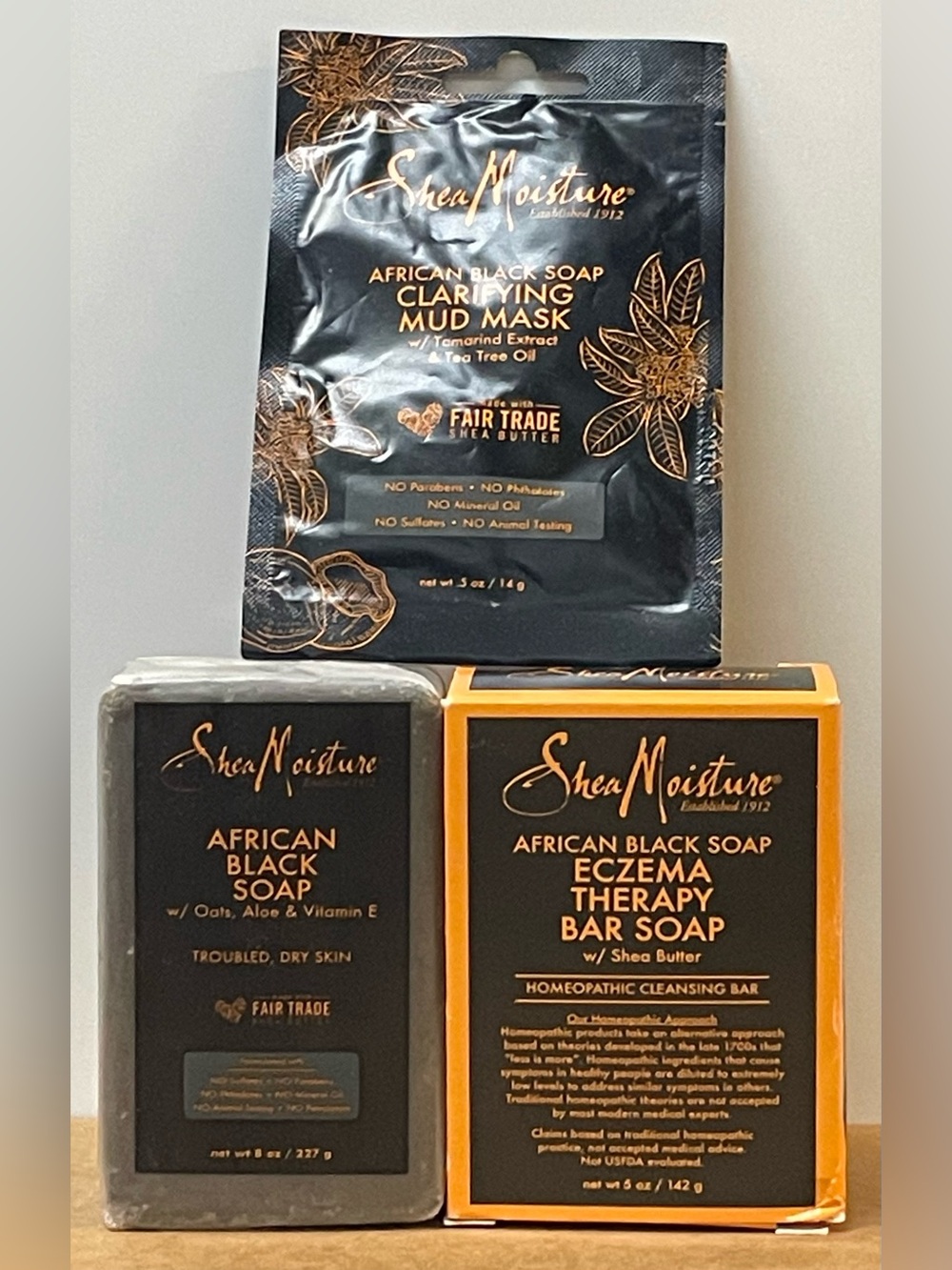 SheaMoisture African Black Soap Set